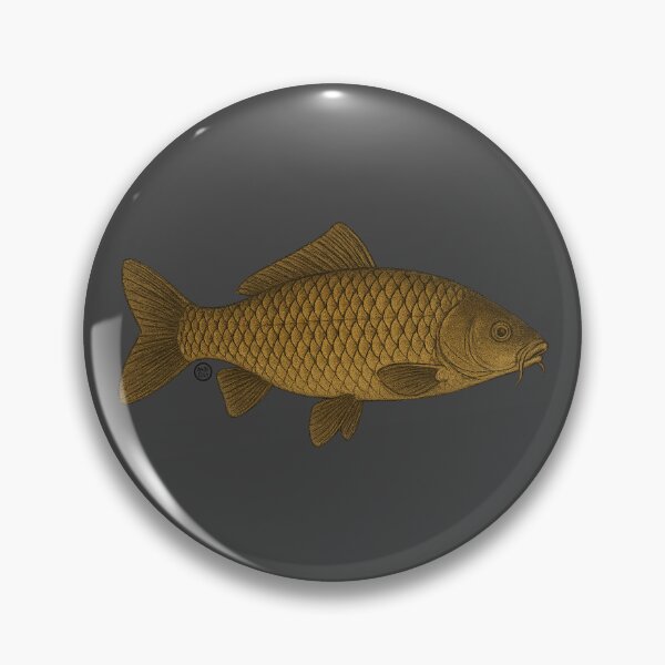 Item preview, Carp - Vintage Japanese Art - Koi Fish designed and sold by Kabuji Store.