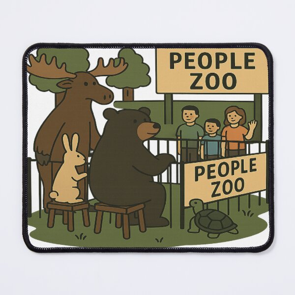 Item preview, People Zoo: Role Reversal Exhibit designed and sold by Flipped World Society.