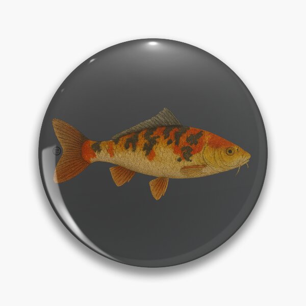 Item preview, Koi Fish - Vintage Japanese Art - Japanese Carp Fish designed and sold by Kabuji Store.