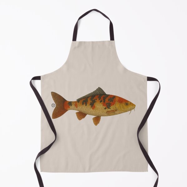Item preview, Koi Fish - Vintage Japanese Art - Japanese Carp Fish designed and sold by Kabuji Store.