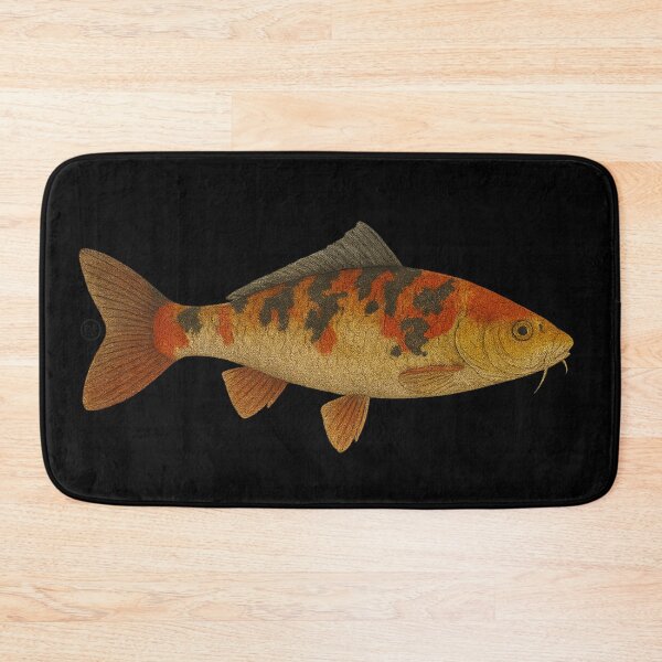 Item preview, Koi Fish - Vintage Japanese Art - Japanese Carp Fish designed and sold by Kabuji Store.