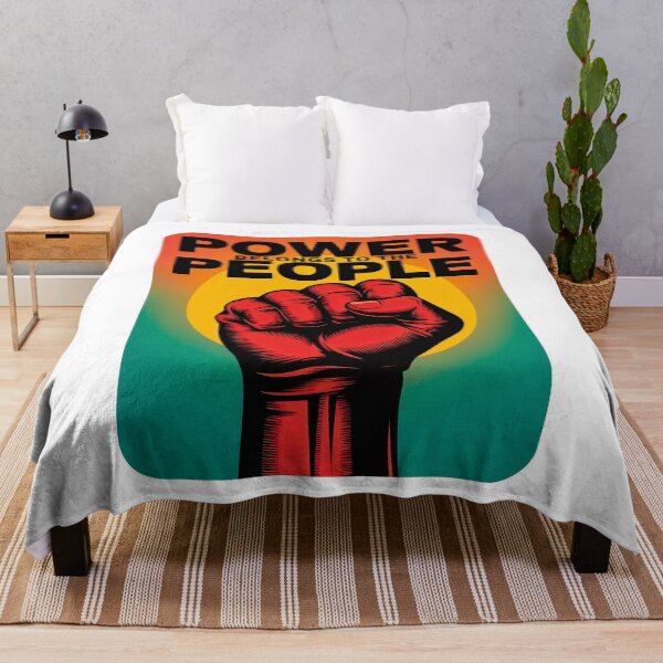Item preview, Power Belongs To The People designed and sold by Angry Swan Designs.