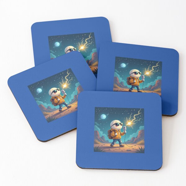 Item preview,  Electron Singing to the Light — Cosmic Adventure designed and sold by RaraArtHaus.