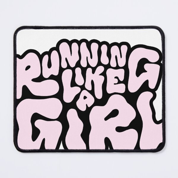 Item preview, Running Like a Girl – Try to Keep Up designed and sold by Katri Hansson.