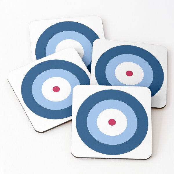 Item preview, Dancheong; blue, light blue, white and red motif. designed and sold by Rajoletta.