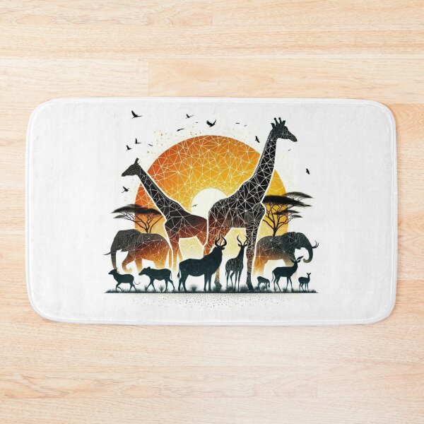 Item preview, Savannah Sunset Reflections  designed and sold by PrintAfricanArt.