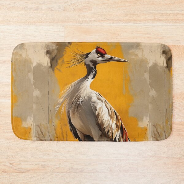 Item preview, Stunning Crane bird Painting for Home & Office designed and sold by LazyOwlStore.