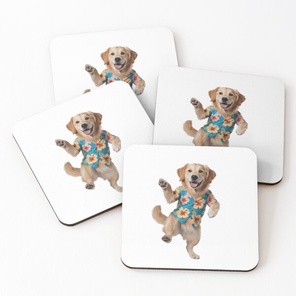 Item preview, Dancing Aloha Dog | T-Shirt designed and sold by NicolasGlowArt.