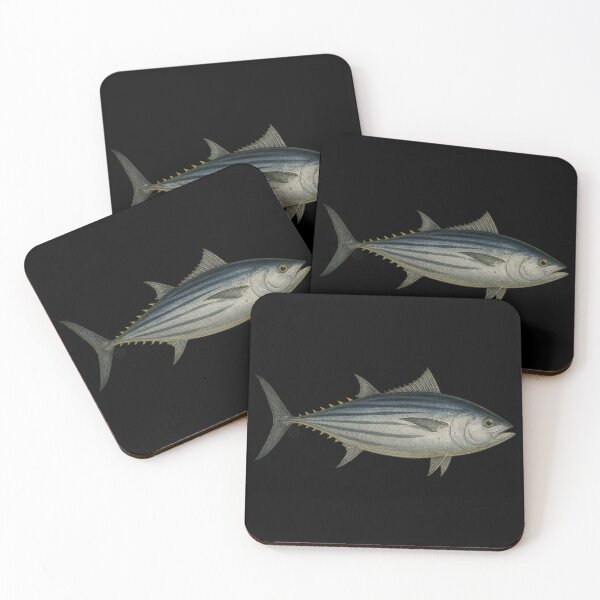 Item preview, Tuna Fish - Skipjack Tuna - Vintage Japanese Inspired Art designed and sold by Kabuji Store.