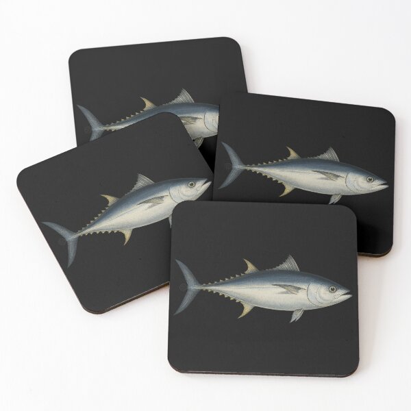 Item preview, Tuna Fish - Albacore Tuna - Vintage Japanese Inspired Art designed and sold by Kabuji Store.