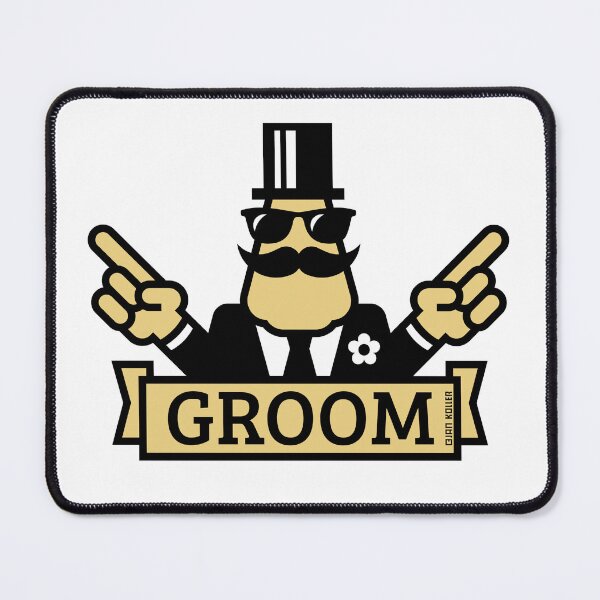 Item preview, Pointing Groom (Stag Night / Bachelor Party / Wedding / 2C) designed and sold by MrFaulbaum.