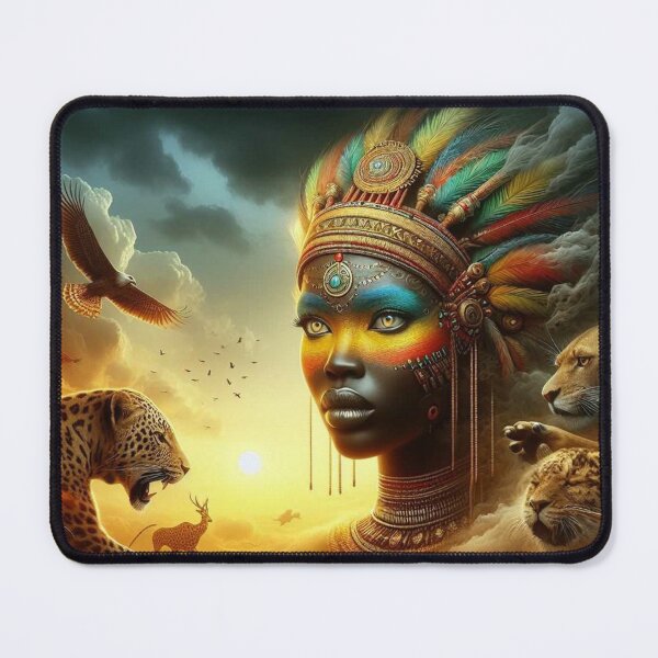 Item preview, African Mythical  Creatures Fusion  designed and sold by PrintAfricanArt.
