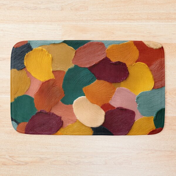 Item preview, Abstract painting with strokes of multi-colored paints. designed and sold by Valentinian.