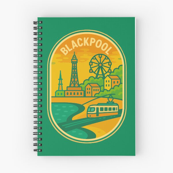 Item preview, Blackpool Travel Souvenir Sticker designed and sold by rogue-design.
