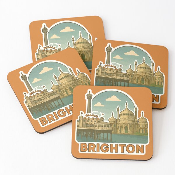 Item preview, Brighton Travel Souvenir Sticker designed and sold by rogue-design.