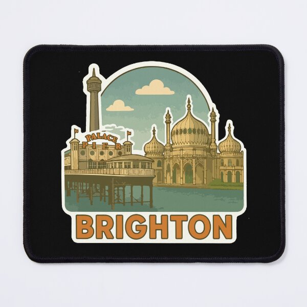 Item preview, Brighton Travel Souvenir Sticker designed and sold by rogue-design.