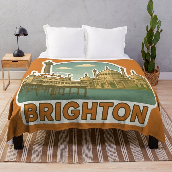 Item preview, Brighton Travel Souvenir Sticker designed and sold by rogue-design.