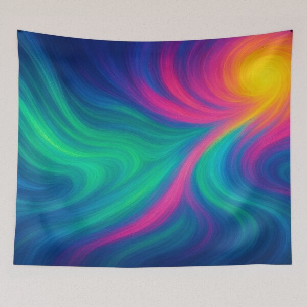 Item preview, Colores cósmicos en movimiento designed and sold by Sigtrix.