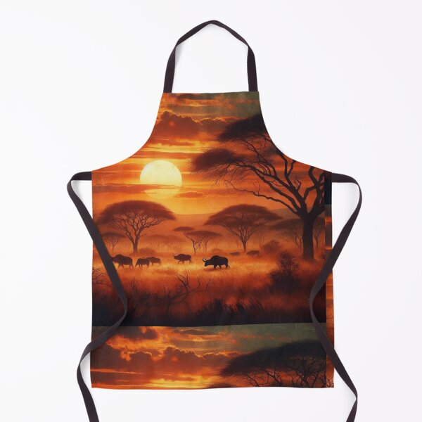 Artikelvorschau, Sonnenuntergang in einer afrikanischen Safari entworfen und verkauft von PrintAfricanArt.