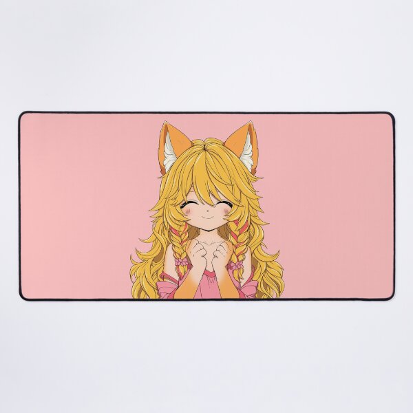 Item preview, Cute anime girl with ears. Fox girl. designed and sold by Valentinian.