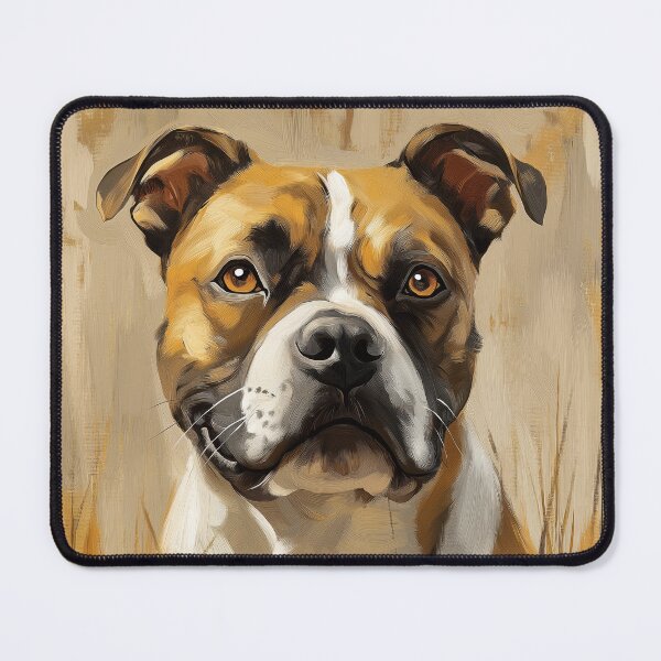 Item preview, Stunning Staffordshire Bull Terrier dog Painting for Home & Office designed and sold by LazyOwlStore.