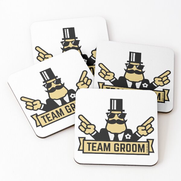 Item preview, Team Groom (Pointing / Stag Night / Bachelor Party / 1C) designed and sold by MrFaulbaum.