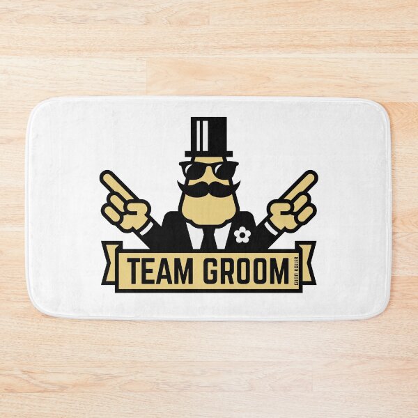 Item preview, Team Groom (Pointing / Stag Night / Bachelor Party / 1C) designed and sold by MrFaulbaum.