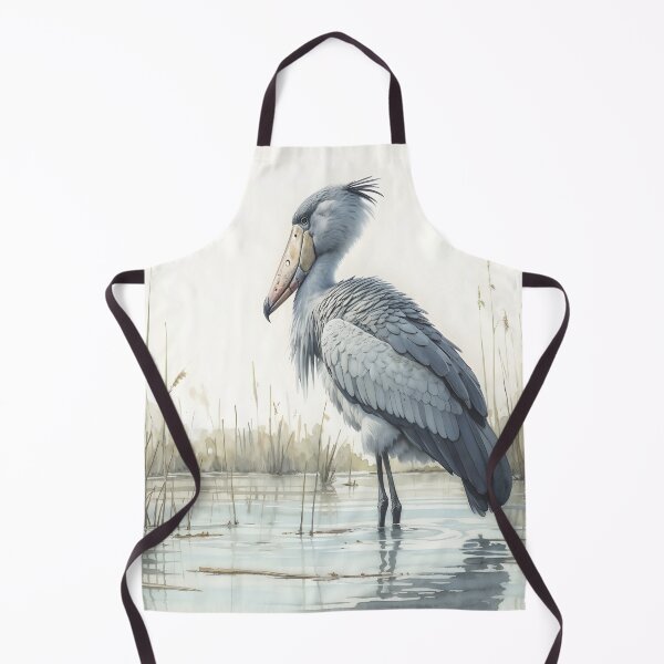 Item preview, Shoebill in Quiet Swamp designed and sold by RubisLeaf.