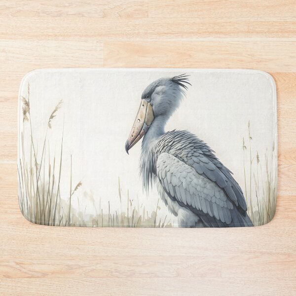Item preview, Shoebill in Quiet Swamp designed and sold by RubisLeaf.