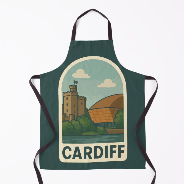 Item preview, Cardiff Travel Souvenir Sticker designed and sold by rogue-design.