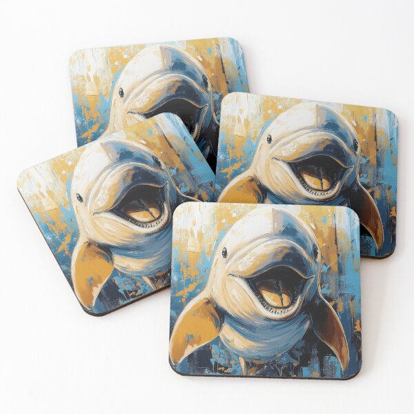 Item preview, Stunning Dugong Painting for Home & Office designed and sold by LazyOwlStore.