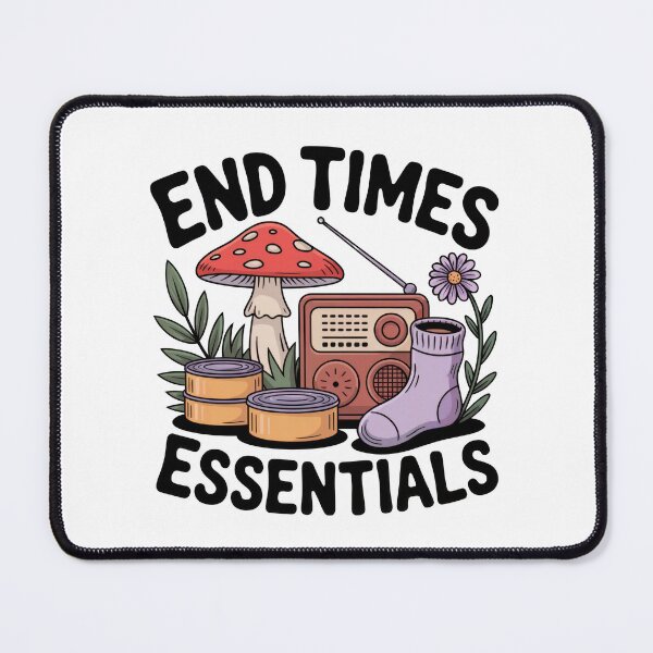 Item preview, End Times Essentials – Cottagecore Survival Design designed and sold by hobbybox.