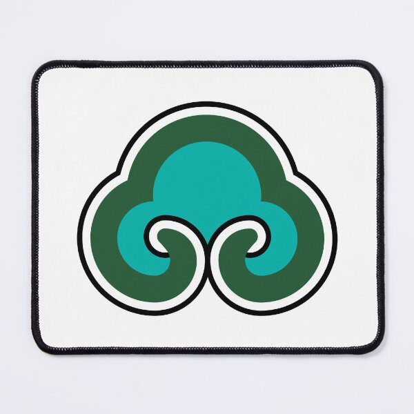 Item preview, Dancheong; green and turquoise motif. designed and sold by Rajoletta.