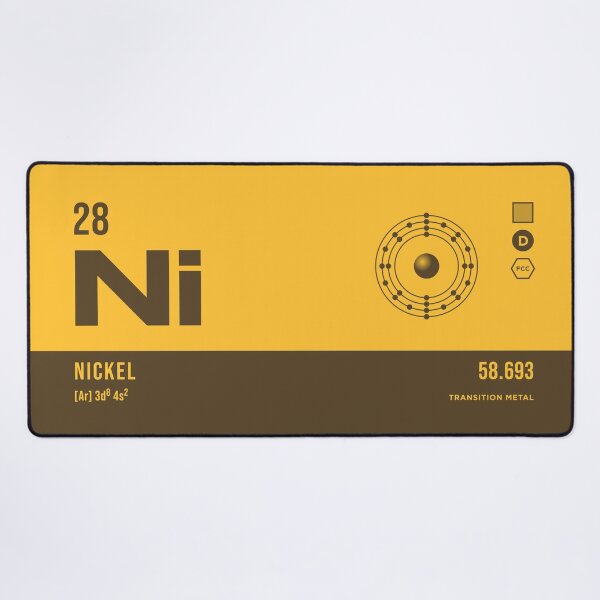 Item preview, 28 Nickel Periodic Table Element Dark designed and sold by VoodooCircus.