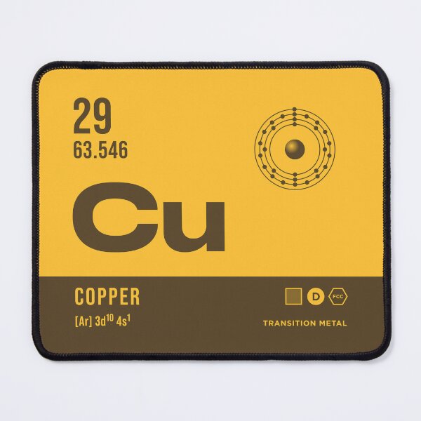 Item preview, 29 Copper Periodic Table Element Dark designed and sold by VoodooCircus.
