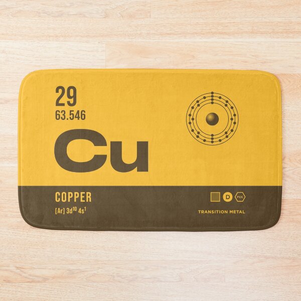 Item preview, 29 Copper Periodic Table Element Dark designed and sold by VoodooCircus.