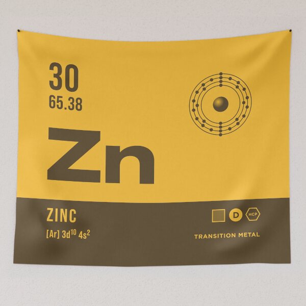 Artikelvorschau, 30 Zink Periodensystem Element Dunkel entworfen und verkauft von VoodooCircus.