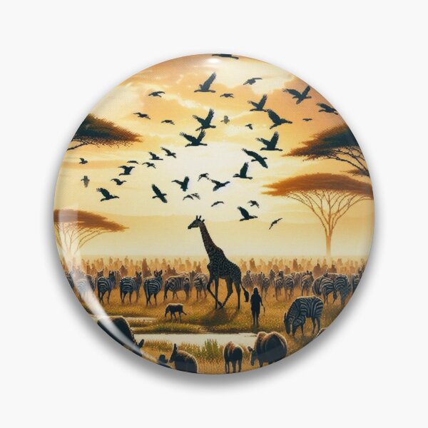 Item preview, A Typical Savannah Setting In Africa designed and sold by PrintAfricanArt.