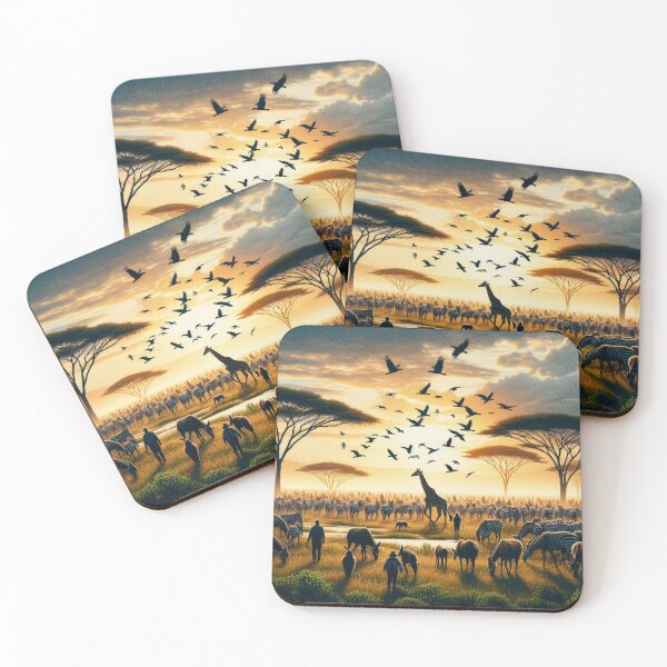 Item preview, A Typical Savannah Setting In Africa designed and sold by PrintAfricanArt.