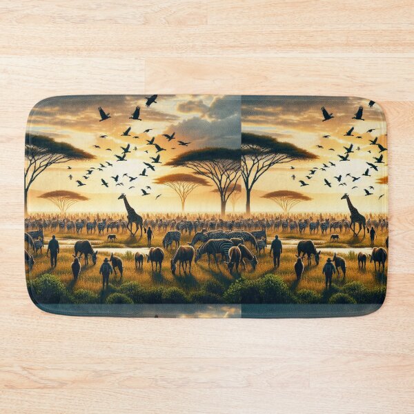Item preview, A Typical Savannah Setting In Africa designed and sold by PrintAfricanArt.