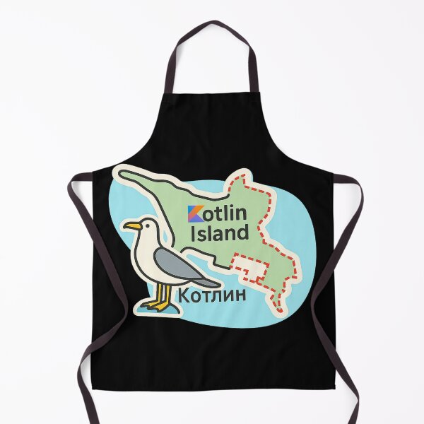 Item preview, Kotlin Island Map with Seabirds designed and sold by Redstrawberry13.