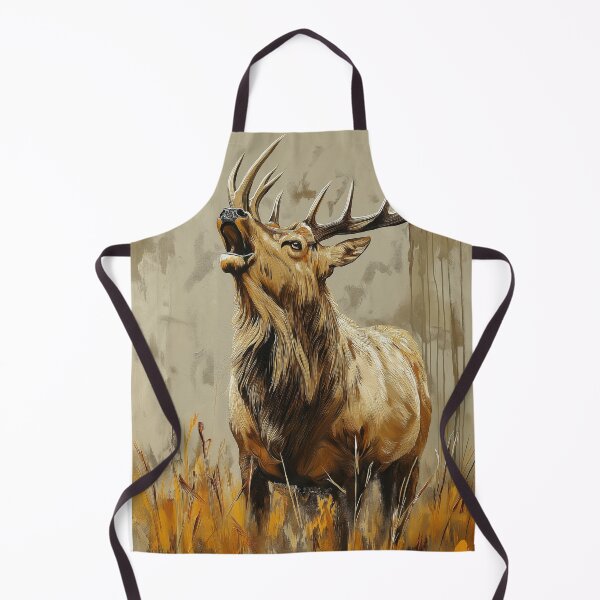 Item preview, Stunning Elk Painting for Home & Office designed and sold by LazyOwlStore.