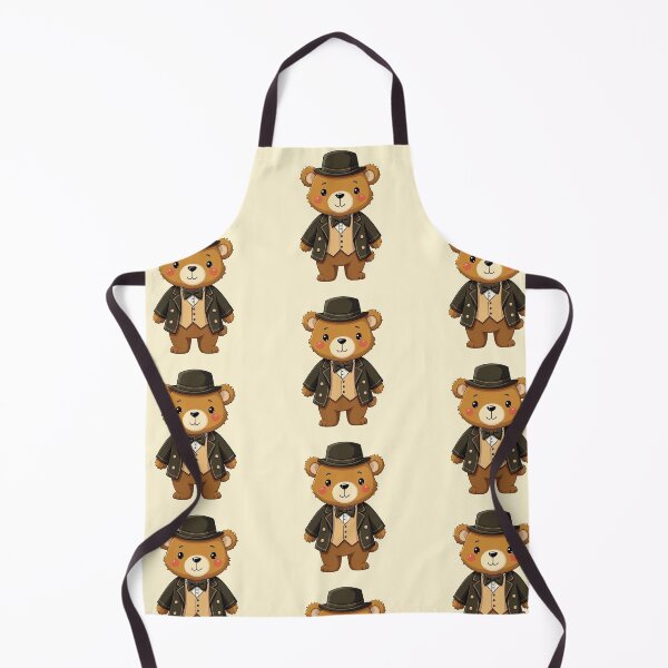 Item preview, Cute bear animal portrait retro vintage aesthetic cool designed and sold by anrecat.