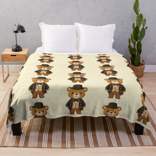 Item preview, Cute bear animal portrait retro vintage aesthetic cool  designed and sold by anrecat.