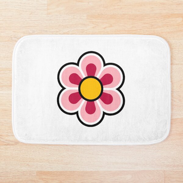 Item preview, Dancheong; six-petal pink flower. designed and sold by Rajoletta.
