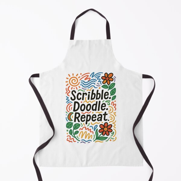 Item preview, Scribble Doodle Repeat designed and sold by inkNext.