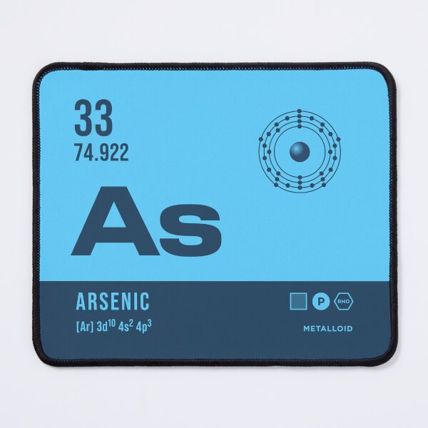 Item preview, 33 Arsenic Periodic Table Element Dark designed and sold by VoodooCircus.