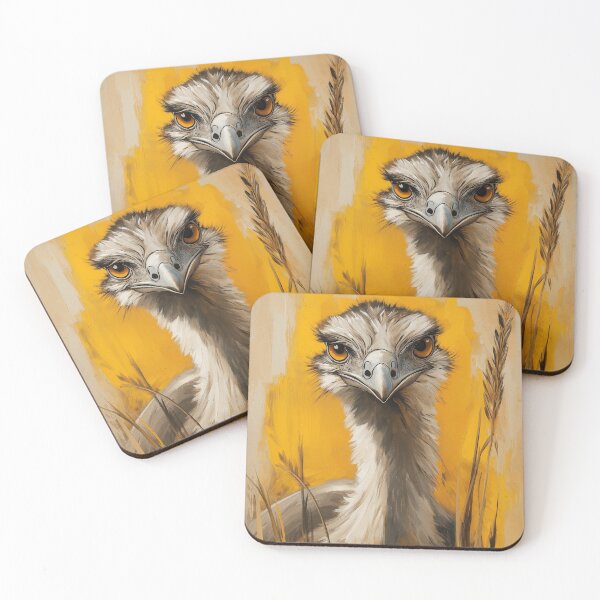Item preview, Stunning Emu Painting for Home & Office designed and sold by LazyOwlStore.