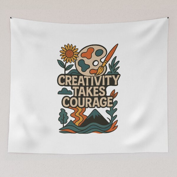 Item preview, Creativity Takes Courage designed and sold by inkNext.