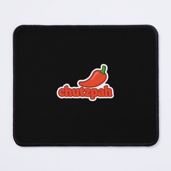 Item preview, Chutzpah Sticker - Bold Hebrew Attitude with a Spicy Twist designed and sold by METUKA.